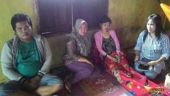 Kondisi Ronti Desmalisa (27),  tujuh Tahun melawan penyakit komplikasi yang dideritanya.